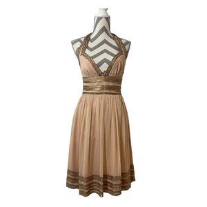 Adrianna Papell Evening Essentials Cocktail Halter Dress Size 4